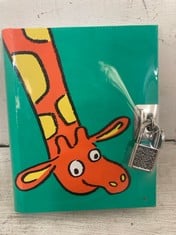 48 X STONE THE CROWS LOCKABLE DIARY - OLD GIRAFFE