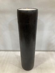 6 X STONE THE CROWS GIANT VERTICAL CANDLE - BLACK - HEIGHT 41CM - TOTAL RRP £54