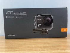 APEMAN A77 ACTION CAMERA - BLACK - RRP £59.99