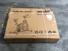 WENOKER SPIN EXERCISE BIKE - MODEL NO. JC303 - RRP £200 (ZONE 2)