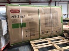 KETER PENT 6 X 4FT GARDEN STORAGE SHED - RRP £351 (ZONE 2)