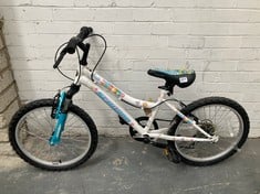 SCHWINN SHADE 20'' GIRLS BIKE IN WHITE / FLORAL PRINT - RRP £330 (ZONE 2)