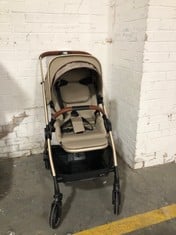 SILVER CROSS CLIC COMPACT TRAVEL STROLLER IN BEIGE - RRP £229 (ZONE 2)