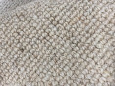 APPROX 2.23 X 4M ROLLED CARPET IN OATMEAL STYLE (ZONE 1) (COLLECTION ONLY)