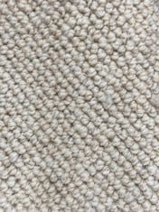 APPROX 2.08 X 5M ROLLED CARPET IN OATMEAL STYLE (ZONE 1) (COLLECTION ONLY)