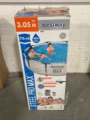 BESTWAY 3.05M STEEL PRO MAX POOL FRAME SET (ZONE 2)