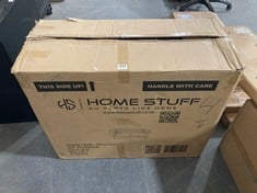 HOMESTUFF CHESTERFIELD SOFA IN BLUE FABRIC (BOX 2/2, PART ONLY) (ZONE 2)