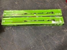 2 X GREENWORKS POLE HEDGE TRIMMER (ZONE 2)