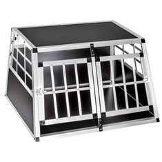 TECTAKE 1 BOX DOG CRATE DOUBLE 89 - PRODUCT CODE. 400549 - RRP £115 (ZONE 1)