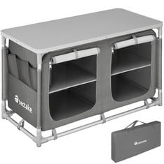 4 X ASSORTED TECTAKE ITEMS TO INCLUDE 1 BOX CAMPING KITCHEN 97X47- PRODUCT CODE. 402922 (ZONE 1)