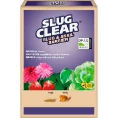 20 X CLEAR SLUGCLEAR SLUG & SNAIL BARRIER, 2.5 KG.