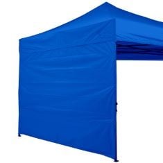 13 X ABCCANOPY SIDE PANEL FOR 3X3M STRAIGHT LEG GAZEBO,1 PACK SIDEWALL ONLY (BLUE).