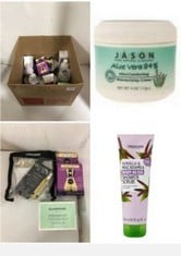 20X ASSORTED BEAUTY ITEMS TO INCLUDE BODY BLISS VANILLA & MACADAMIA SHOWER SCRUB 250ML, PACK OF 12 X JASON ULTRA-COMFORTING ALOE VERA MOISTURIZING CREME - 4 OZ.