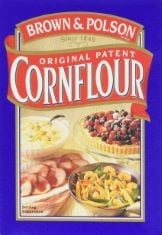 11 X BROWN & POLSON ORIGINAL PATENT CORNFLOUR, 250G (BOX OF 12) BBE: 10/2024.