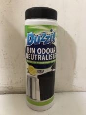 35 X DUZZIT BIN ODOUR NEUTRALISER CITRUS SCENTED .