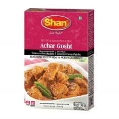 100 X SHAN ACHAR GOSHT CURRY MIX 50G BB: 2026 FE 17.