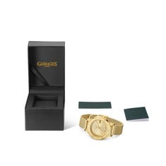 GAMAGES OF LONDON LADIES SWIRL TIMER IN GOLD RRP £605.