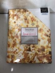 13 X SLEEP DOWN LOVE ISLAND SOFT TOUCH DUVET SET DOUBLE .