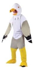 X8 ASSORTED ADULT FANCY DRESS TO INCLUDE BRISTOL NOVELTY AC950 BIG HEAD SEAGULL COSTUME, 44-INCH CHEST SIZE, CALIFORNIA COSTUMES 1126 MEN'S DELUXE CLASSIC TOGA GREEK/ROMAN ADULT, SOLID, WHITE, ONE SI