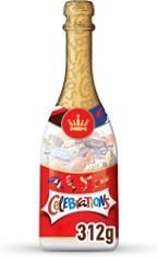 X17 ASSORTED CHOCOLATE TO INCLUDE CELEBRATIONS CHOCOLATE CHAMPAGNE BOTTLE, CHOCOLATE GIFT, FATHER'S DAY GIFT, 312G, THORNTONS PEARLS SALTED CARAMEL SENSATION, 167G.