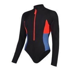 20X ASSORTED SPEEDO’S TO INCLUDE SPEEDO WOMEN'S LONG SLEEVE ZIP COLOURBLOCK 1 PIECE SWIMSUIT | ONE PIECE | SWIM FITNESS, DRAGON FIRE, L, SPEEDO WOMEN'S ECO ENDURANCE+ LEGSUIT SWIMSUIT| CHLORINE RESIS