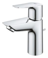 3 X BATHROOM ITEMS TO INCLUDE GROHE START EDGE – BASIN MIXER TAP WITH POP-UP WASTE SET (METAL LEVER, 28 MM CERAMIC CARTRIDGE, WATER SAVING MOUSSEUR 5.7 L/MIN, TAILS 3/8 INCH), SIZE 147 MM, QUICKTOOL