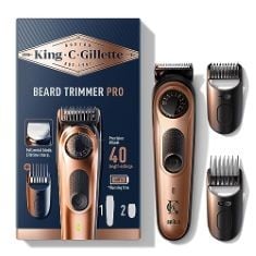 5X ASSORTED HYGIENE ITEMS TO INCLUDE KING C. GILLETTE MEN'S BEARD TRIMMER PRO, ELECTRIC RAZOR FOR MEN WITH PRECISION WHEEL FOR 40 BEARD LENGTHS, ORAL-B PRO JUNIOR KIDS ELECTRIC TOOTHBRUSH, 1 TOOTHBRU