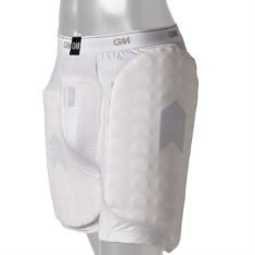 15 X ASSORTED ITEMS TO INCLUDE GUNN & MOORE CHILDREN'S PROTECTIVE SHORTS, WHITE, ONE SIZE UK, NIKE UNISEX MERCURIAL LITE - FA22 PROTECTION, BLACK/BLACK/WHITE, L UK.