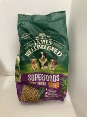 10 X JAMES WELLBELOVED PUPPY FOOD 1.5KG BB: 29/10/24.