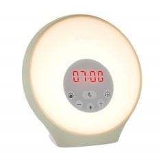 X15 ASSORTED ITEMS TO INCLUDE LUMIE SUNRISE ALARM - SUNRISE WAKE-UP ALARM, SUNSET SLEEP FEATURE, SOUNDS AND MOOD LIGHTING, WHITE.