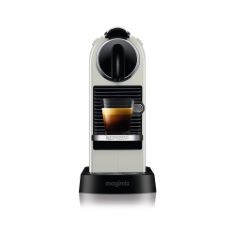 NESPRESSO CITIZ AUTOMATIC POD COFFEE MACHINE FOR ESPRESSO, LUNGO BY MAGIMIX IN WHITE.