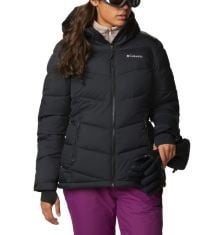 COLUMBIA WOMEN'S ABBOTT PEAK INSULATED JACKET, SKI JACKET, BLACK, SIZE L.