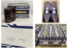 PALLET OF 80 X BOTTLES MANNOL LONGLIFE 504/507 7715 5W-30 ENGINE OIL C3 FULLY SYNTHETIC 5L - TOTAL RRP £1551 (COLLECTION ONLY)