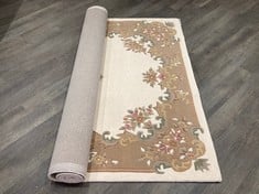 ROYAL CREAM/BEIGE RUG (200 X 185)-RRP £410