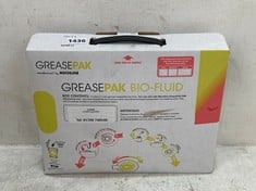 GREASEPAK BIO-FLUID 5L - RRP £160 (COLLECTION ONLY)