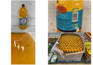 PALLET OF APPROX 280X ROBINSONS ORANGE PINEAPPLE DOUBLE STRENGTH 1.75L JUL/25 (COLLECTION ONLY)