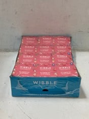 PALLET OF WIBBLE STRAWBERRY AND VANILLA JELLY POTS 12 X 150G - BBE: 10/11/24 (COLLECTION ONLY)