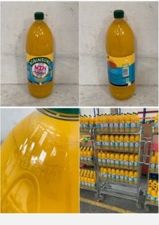 CAGE OF ROBINSONS ORANGE & PINEAPPLE DOUBLE STRENGTH SQUASH 1.75L - BBE 07/25 (CAGE NOT INCLUDED)(COLLECTION ONLY)