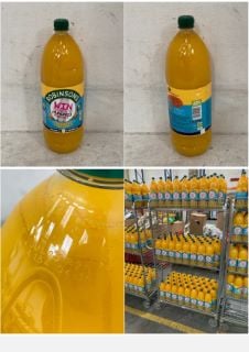 CAGE OF ROBINSONS ORANGE & PINEAPPLE DOUBLE STRENGTH SQUASH 1.75L - BBE 07/25 (CAGE NOT INCLUDED)(COLLECTION ONLY)