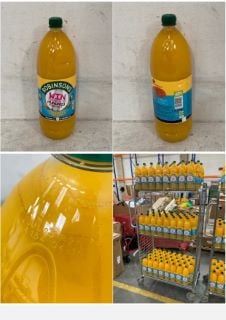 CAGE OF ROBINSONS ORANGE & PINEAPPLE DOUBLE STRENGTH SQUASH 1.75L - BBE 07/25 (CAGE NOT INCLUDED)(COLLECTION ONLY)