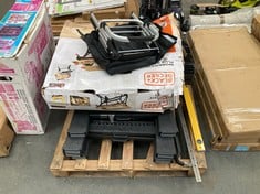 PALLET OF ASSORTED ITEMS TO INCLUDE BLACK+DECKER PLUS 825