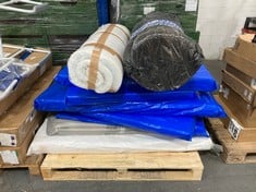 PALLET OF MATTRESSES TO INCLUDE MOTHER NURTURE FIBRE MATTRESS 120 X 60CM