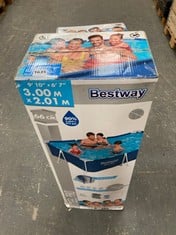 BESTWAY STEEL PRO MAX 76CM POOL FRAME TO INCLUDE BESTWAY STEEL PRO 66CM POOL FRAME-RRP £240