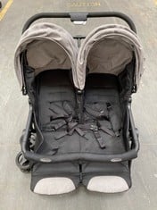 GRACO DUORIDER TWIN PUSHCHAIR STEEPLE IN GRAY-RRP £150