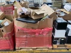 PALLET OF ASSORTED ITEMS TO INCLUDE AZUMA XS5207 ADJUSTABLE LAPTOP TABLE