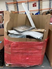 PALLET OF ASSORTED ITEMS TO INCLUDE BLACK HEATED MASSAGER