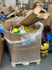 PALLET OF VEHICLE ITEMS TO INCLUDE ANSCHLER SHOCK ABSORBER