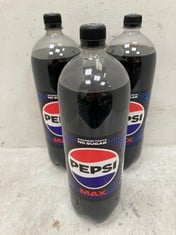 CAGE OF APPROX 90 X PEPSI MAX ZERO SUGAR 2L - BBE: 11/2024 (COLLECTION ONLY) (CAGE NOT INCLUDED)