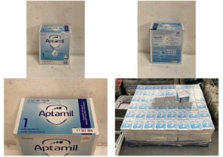 APPROX 151 X NUTRICIA APTAMIL FROM BIRTH FIRST INFANT MILK 6 X 70ML - BBE: 10/2024 - TOTAL LOT RRP £1359 (COLLECTION ONLY)