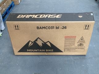 BAMCBASE WOMEN'S 26'' MOUNTAIN BIKE IN BLUE - MODEL NO. BAMC031BL-26 - RRP £199